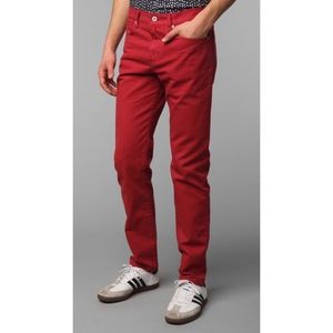 Red skinny jean, 32